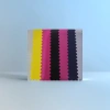 Color fabric sample striped fabric color sample fabric display sample striped color card details Picture